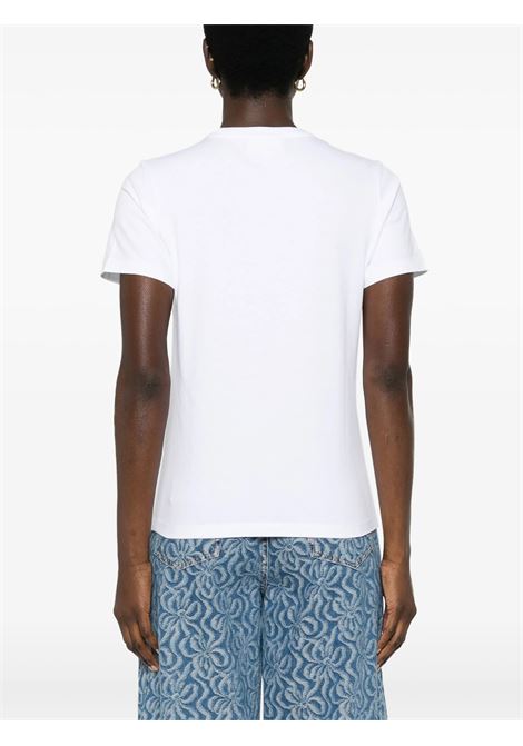 baby fox patch t-shirt woman white MAISON KITSUNÉ | MW00110KJ0008P100